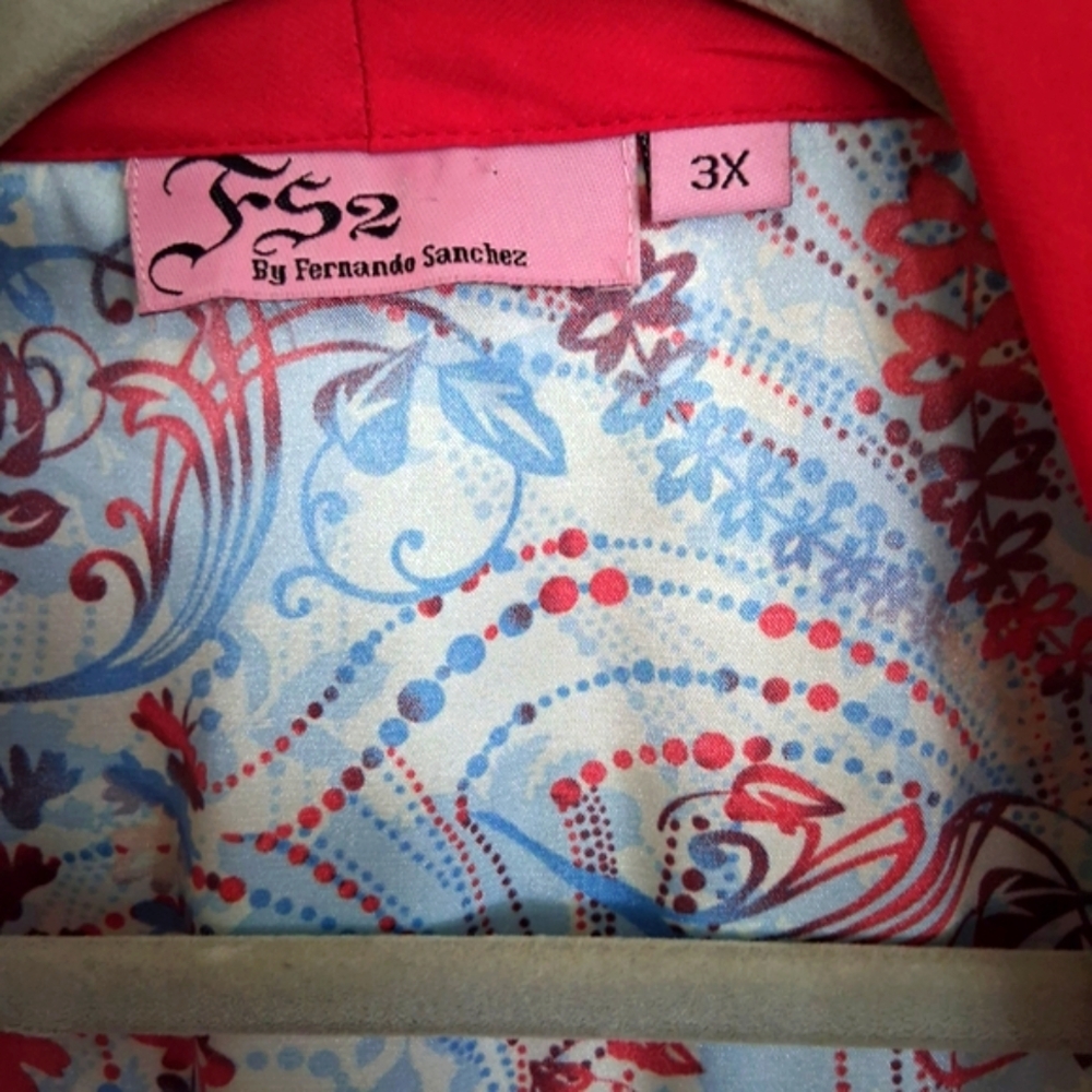 Fernando Sanchez Floral Robe - Picture 2 of 6